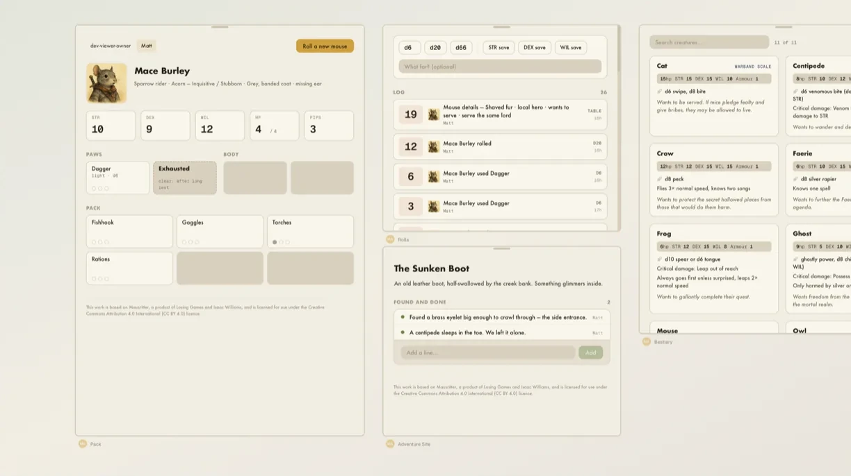 Mausritter RPG